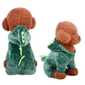 Halloween Dinosaurus Grappige Hond Kostuums Puppy Cosplay Kleding Hoodie Kleding Grappige Huisdier Outfit Voor Kleine Honden Groot Formaat