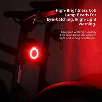 Feu arrière intelligent pour vélo Apple Find My 300 mAh LED ABS étanche IPX6 antivol avec positionnement pour VTT et vélo électrique 4