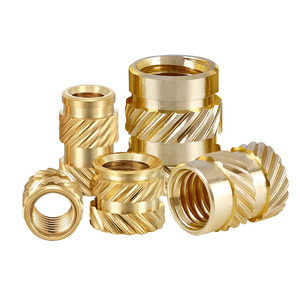 Giảm Giá Hấp Dẫn Đai Ốc Chèn Nóng Chảy Bằng Đồng Thau Đai Ốc Nhôm Có Khía M4 Đai Ốc Có Khía Bằng Nhựa Đai Ốc Ngón Cái - Product Image 1
