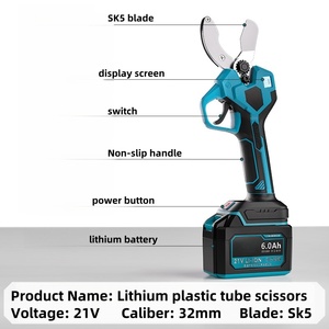 Cortador de Tubos NEOBRISKEN Inalámbrico de Mano con Batería de Litio, Cuchilla SK5, para Tubos de PVC/PP/PE, Grosor Máximo de Corte 32mm - Product Image 5