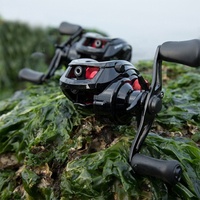 Moulinet de pêche baitcasting 14+1BB haute vitesse pour eau salée