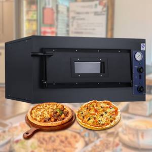 Équipement de boulangerie automatique en vente Four électrique à double étage pour boulangerie Gâteau et pain Four à <span class=keywords><strong>pizza</strong></span> avec <span class=keywords><strong>pierre</strong></span> - Product Image 3
