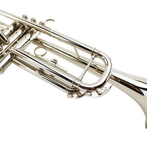 ทรัมเป็ตทองเหลือง Bb เคลือบนิกเกิล 3 วาล์วแบบลูกสูบ - ทนทานและพกพาสะดวกสำหรับผู้เริ่มต้นถึงมืออาชีพ - Product Image 5