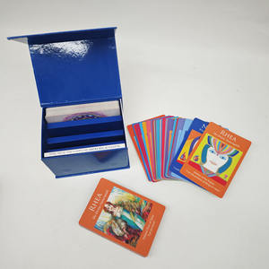 Boîtes magnétiques de luxe pour boîte à cartes de tarot Conception gratuite Cartes <span class=keywords><strong>Oracle</strong></span> imprimées sur mesure en gros - Product Image 2