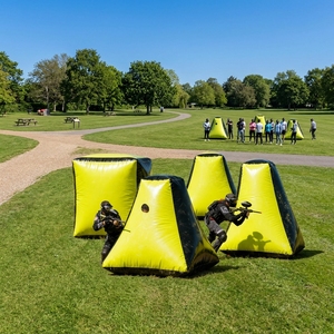 Búnker Inflable Comercial Personalizado Obstáculo <span class=keywords><strong>Paintball</strong></span> Speed Ball Pistola de <span class=keywords><strong>Paintball</strong></span> Inflable para Deportes - Product Image 1