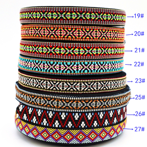 Ruban Jacquard en Polyester/Coton de 25 mm de Largeur, Style National, pour Vêtements, Chaussures, Chapeaux, Accessoires Textiles de Maison - Product Image 2
