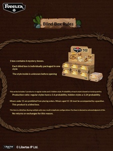 Colgante de Peluche de Poliéster de la Serie Cute Monster Chicken Nugget, Caja Sorpresa de Monstruos Dentados, Oficial y Genuino, Divertido y Moderno para Bebés - Product Image 3