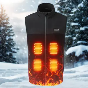 Bodywarmer Heating Vest High Performance Far Infrared Battery Heated Winter Vest