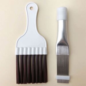 Lot de 2 peignes à ailettes de condenseur, brosse de nettoyage pour serpentin de réfrigérateur, outil de réparation, coffret cadeau - Product Image 2