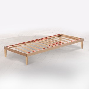 MODIFICACIÓN DE BASE ÚNICA SMART PIU' 80X190 EN MADERA CON AJUSTADORES DE RIGIDEZ - Product Image 1