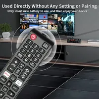 Mando a distancia para TV inteligente Samsung 4K UHD, serie 7 UA43RU7100 UA49RU7100 UA50RU7100 BN5901315D, mando a distancia para TV inteligente