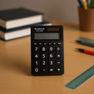 Calculadora Kooltech CPC390N de 8 Dígitos con Funciones Básicas para Oficina y Escuela - Product Image 3