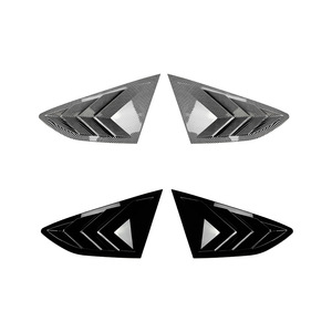 สติ๊กเกอร์ตกแต่งกระจกหลังคาร์บอนไฟเบอร์ลายเส้น สำหรับ Audi A5 S5 F5 Sportback ปี 2017-24 - Product Image 5