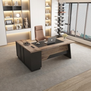 Boss văn phòng điều hành bảng thông số kỹ thuật thiết kế bàn chất lượng cao nội thất văn phòng bảng de văn phòng cho giám đốc - Product Image 2