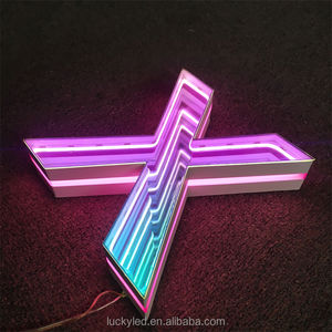 3d specchio <span class=keywords><strong>infinito</strong></span> led segno di bordo pubblicità esterna a parete <span class=keywords><strong>infinito</strong></span> specchio specchio infinity led segno per il negozio - Product Image 2