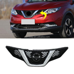 Grille avant <span class=keywords><strong>Qashqai</strong></span> Version haute avec trou de camara 62310-DF30B-A232 Grille de radiateur <span class=keywords><strong>Qashqai</strong></span> noir pour <span class=keywords><strong>Nissan</strong></span> <span class=keywords><strong>Qashqai</strong></span> 2016-2018 - Product Image 6