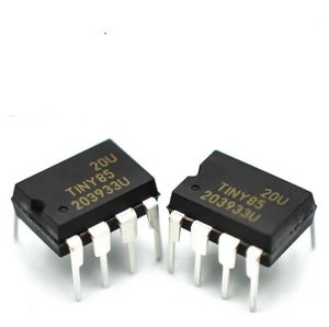 Circuit intégré neuf et original, puce IC Attiny85-20pu - Product Image 1