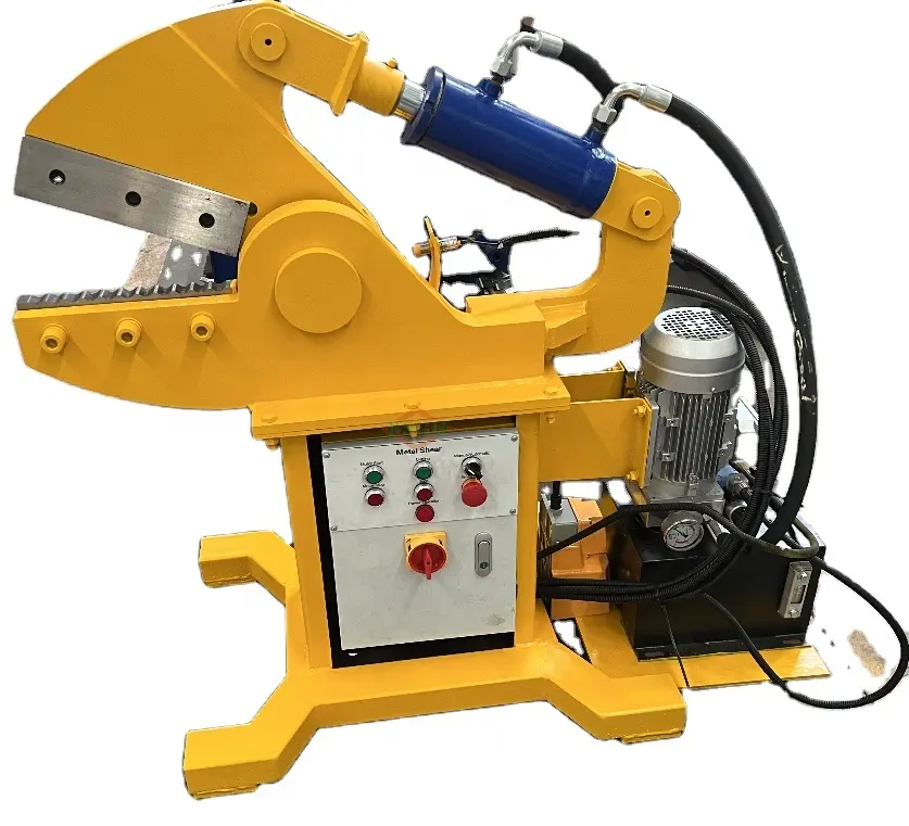 BSGH Smallest Hydraulic Scrap Shear Multifunction Hydraulic Alligator Shear Machine AS-60 Used For cut wire steel copper tube