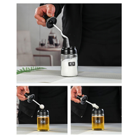 Bocaux de rangement en verre pour sel, poivre et herbes aromatiques, 250 ml, avec mini-cuillère, durables, étanches, pour la cuisine domestique, vente en gros