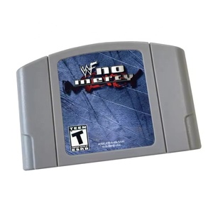 ตลับวิดีโอ<span class=keywords><strong>เกม</strong></span> <span class=keywords><strong>WWE</strong></span> No Mercy สำหรับ Nintendo 64 ตัวเรือนสีเทา <span class=keywords><strong>เกม</strong></span>ยอดนิยม เวอร์ชั่น US NTSC สำหรับ Everdrive N64 อุปกรณ์เสริม<span class=keywords><strong>เกม</strong></span> - Product Image 5
