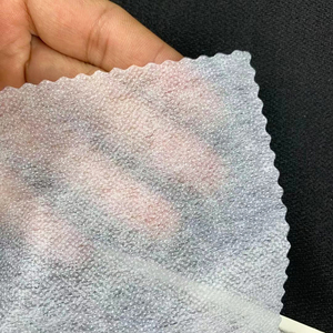 Non-tissé interface fusible <span class=keywords><strong>double</strong></span> <span class=keywords><strong>face</strong></span> non-tissé entoilage papier entoilage tricot blanc interfaçage fusible - Product Image 6
