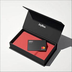Joybox nhà máy tùy chỉnh sang trọng Thẻ quà tặng thẻ kinh doanh bao bì hộp VIP giao dịch thẻ tín dụng bao bì - Product Image 2