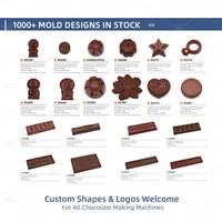 Moule à chocolat en polycarbonate PC blanc LST 510*200mm, qualité alimentaire, pour la fabrication de barres chocolatées et de bonbons, facile à démouler