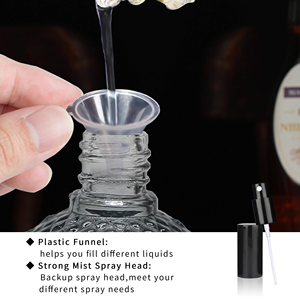 Botella de Vidrio para Perfume con Pulverizador, Atomizador de Polvo - Product Image 5