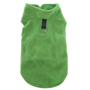 Chaqueta <span class=keywords><strong>polar</strong></span> cálida gruesa <span class=keywords><strong>para</strong></span> perros de color sólido de venta directa del fabricante - Product Image 4