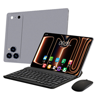 Tablette PC 10 pouces Android 14 avec écran capacitif, double carte SIM, appels, 8 Go de RAM, 128 Go de stockage, Wi-Fi 4G, clavier inclus, prise en charge OEM, vitesse rapide