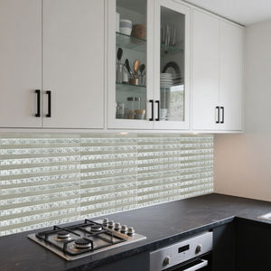 Carreau de <span class=keywords><strong>verre</strong></span> miroir en mosaïque gris bronze moderne 4mm d'épaisseur poli plat <span class=keywords><strong>pour</strong></span> mur intérieur fourniture d'hôtel et d'appartement - Product Image 5