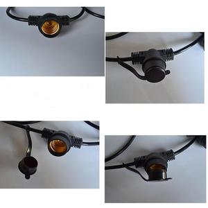 חתונה חג המולד סדרה ip65 מדורג הוביל חיצוני אורות מחרוזת קישוט אורות מחרוזת עם 2 שנות אחריות אורך להתאמה אישית - Product Image 5