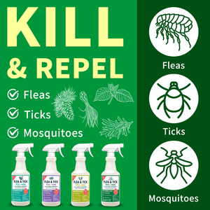 Repelente de insectos <span class=keywords><strong>para</strong></span> perros y gatos, seguro <span class=keywords><strong>para</strong></span> mascotas y familias, Mata <span class=keywords><strong>pulgas</strong></span>, mosquitos y garrapatas, ingredientes a base de plantas - Product Image 5