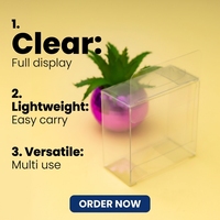 Vente en gros Boîte d'emballage plate pliable pour petits cadeaux avec cheville suspendue Boîtes d'emballage transparentes en PET