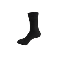 Chaussettes pour hommes personnalisables, de haute qualité, respirantes, en coton tricoté, couleur unie, style décontracté pour le printemps