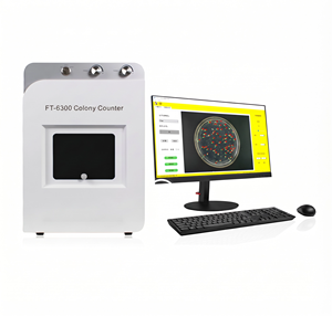 Compteur de colonies automatisé pour laboratoire, haute résolution 16MP, avec stérilisation UV et fonction d'analyse - Product Image 1