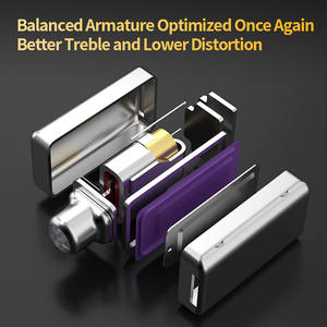 หูฟัง <span class=keywords><strong>KZ</strong></span> <span class=keywords><strong>ZSN</strong></span> <span class=keywords><strong>PRO</strong></span> 2 รุ่นที่ 1 แบบไฮบริด 1DD+1BA เสียงไฮไฟ เบสหนัก 1 ซุปเปอร์ลิเนียร์ อินเอียร์มอนิเตอร์ แบบมีสาย - Product Image 5