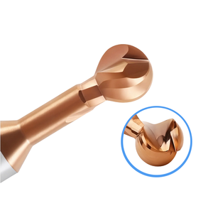 Fresa de Arco HRC55 de 2 Filos para Biselado de Aluminio Recubierto y Aleaciones Duras - Product Image 1