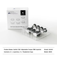 Joystick analogique 3D électromagnétique Gulikit TMR pour manette de jeu PS5/PS4/XBOX/Switch Pro avec couple réglable