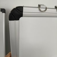 Tableau blanc magnétique effaçable à sec en aluminium, fixation murale, format standard Shandong AW13, avec logo personnalisé, taille sur mesure