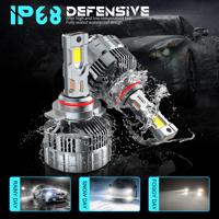 Lampu Depan LED Chenlang Berkualitas Tinggi 360W Pro H4 Sistem Pencahayaan Otomatis Mobil Lampu Depan LED H4 H7 H11 9005(HB3)