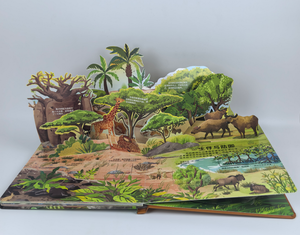 Impression de livres 3D personnalisés, livres stéréoscopiques OEM, livres d'activités en gros - Product Image 4