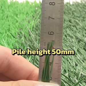 איכות גבוהה 50mm לסביבה ידידותית pp דשא סינטטי מקורה/חיצוני שדה ספורט בחצר האחורית לשים דשא מלאכותי - Product Image 6