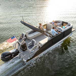 Vendita calda grande salotto in alluminio pontone in barca catamarano per Yacht a <span class=keywords><strong>vela</strong></span> e pesca con tavolo <span class=keywords><strong>Bar</strong></span> per gli appassionati - Product Image 1