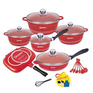 Dessini 23 pieza no-stick olla <span class=keywords><strong>de</strong></span> ahorro <span class=keywords><strong>de</strong></span> energía hogar olla conjunto - Product Image 1