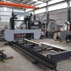 <b>CNC</b> Controlled Horizontal Band Sawmill Precise Timber <b>Cutting</b> <b>Machine</b> 4500mm Log Length Wood Slab & Square Lumber <b>Cutting</b> Equipm - Product Image 2