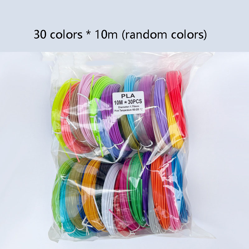 PLA10m * 30 couleurs, 300m au total