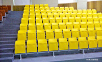 Vente chaude Intérieur Extérieur Lieu Stade Escamotable En Aluminium Mobile Tribune Banc Bleacher