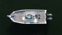 Bateau de pêche en aluminium Ecocampor 20 pieds 6 personnes Bateau rapide à vendre