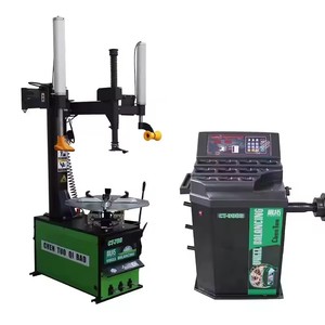 Combo changeur de pneu automatique direct d'usine et équilibreur de roues - Product Image 1